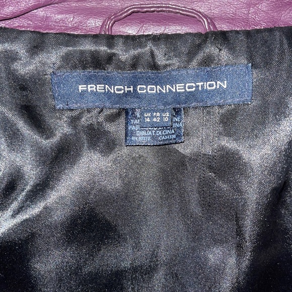 French Connection - Faux Leather Jacket - Picture 7 of 8